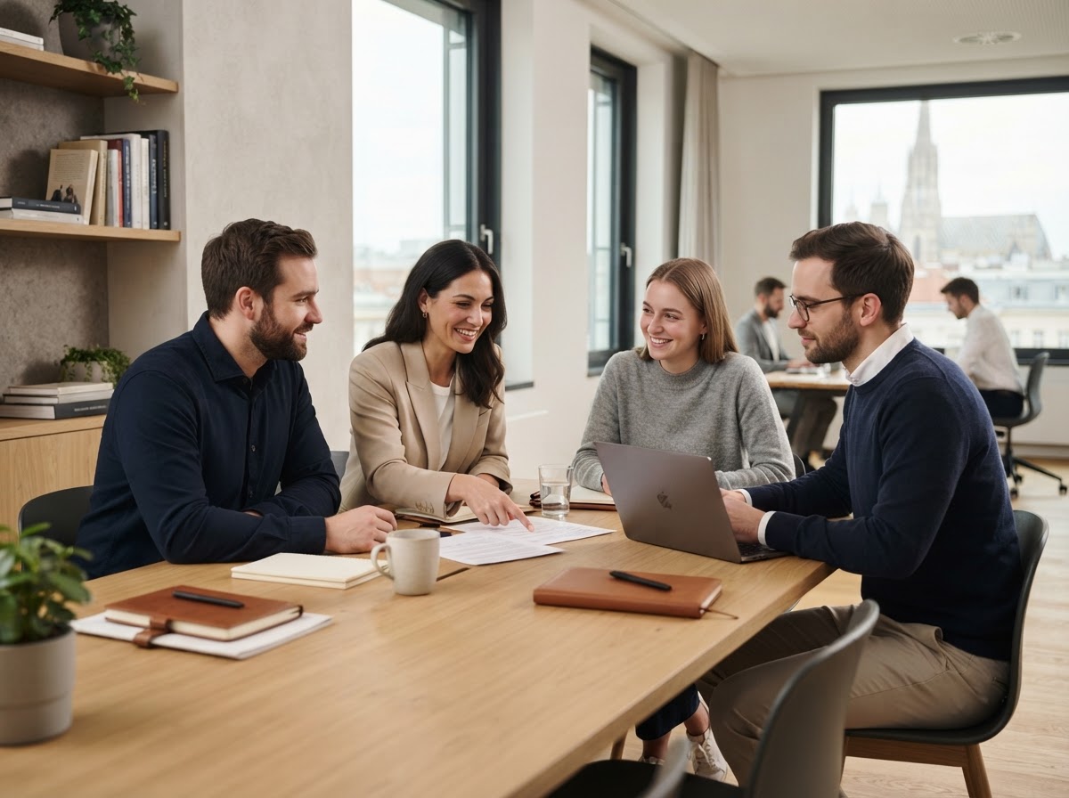 Flotte Sparaue Team bei der Auswertung von Marktdaten und Risikokennzahlen